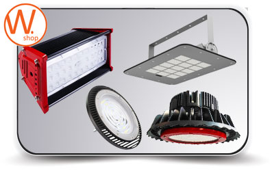 LED промислові світильники для цехів і складів